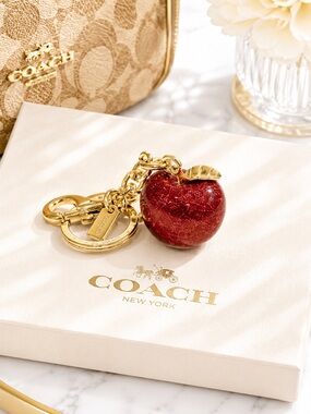 Fashion Jewelry Red Apple Key Holder